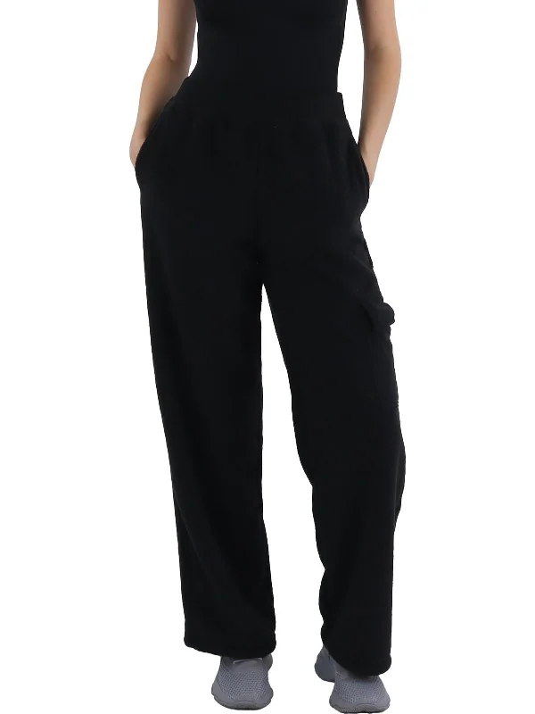 Womens Comfy Leg Pocket Cargo Pants